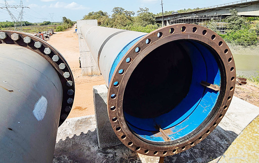 A Companhia de Saneamento Ambiental do Maranhão (Caema) informou que, a partir das 5h30 desta terça-feira (13)