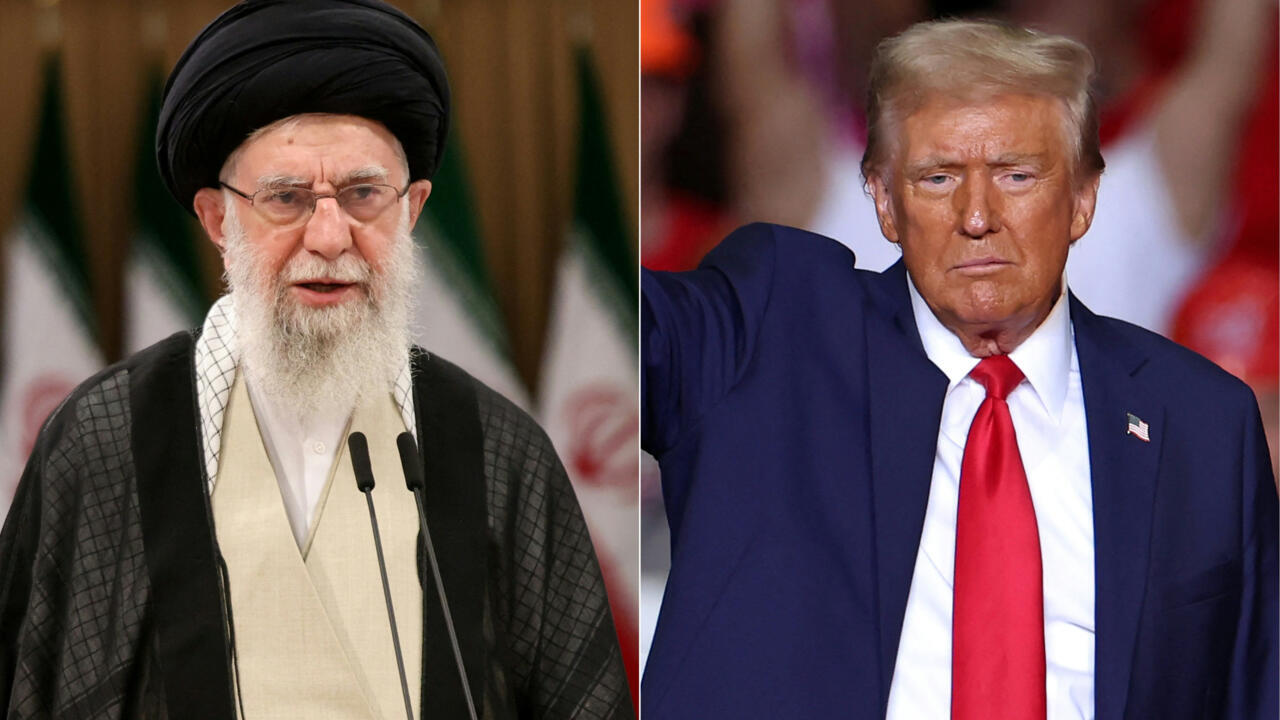 O Líder Supremo do Irã, aiatolá Ali Khamenei, afirmou que a nação iraniana "não é de se render"