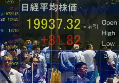 Após acordo comercial entre EUA e Japão, maioria das Bolsas da Ásia fecha em alta