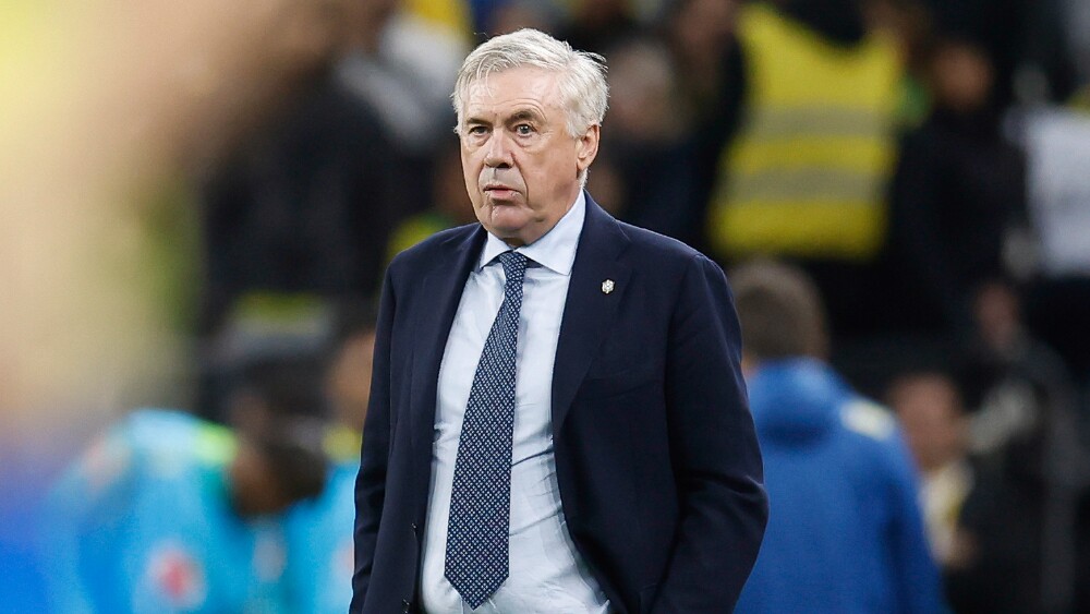 Carlo Ancelotti, técnico da Seleção, é condenado a um ano de prisão na Espanha