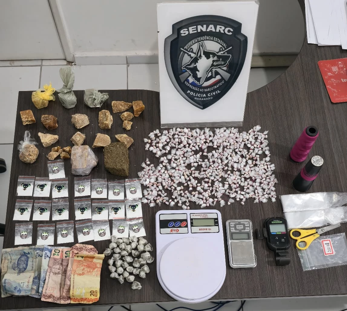 Operação prende envolvidos com crimes de homicídio, tráfico de drogas e roubo na Grande São Luís