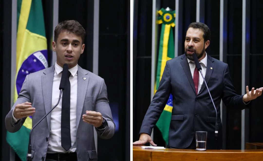 Nikolas vai processar Boulos após ser vítima de fake news na TV