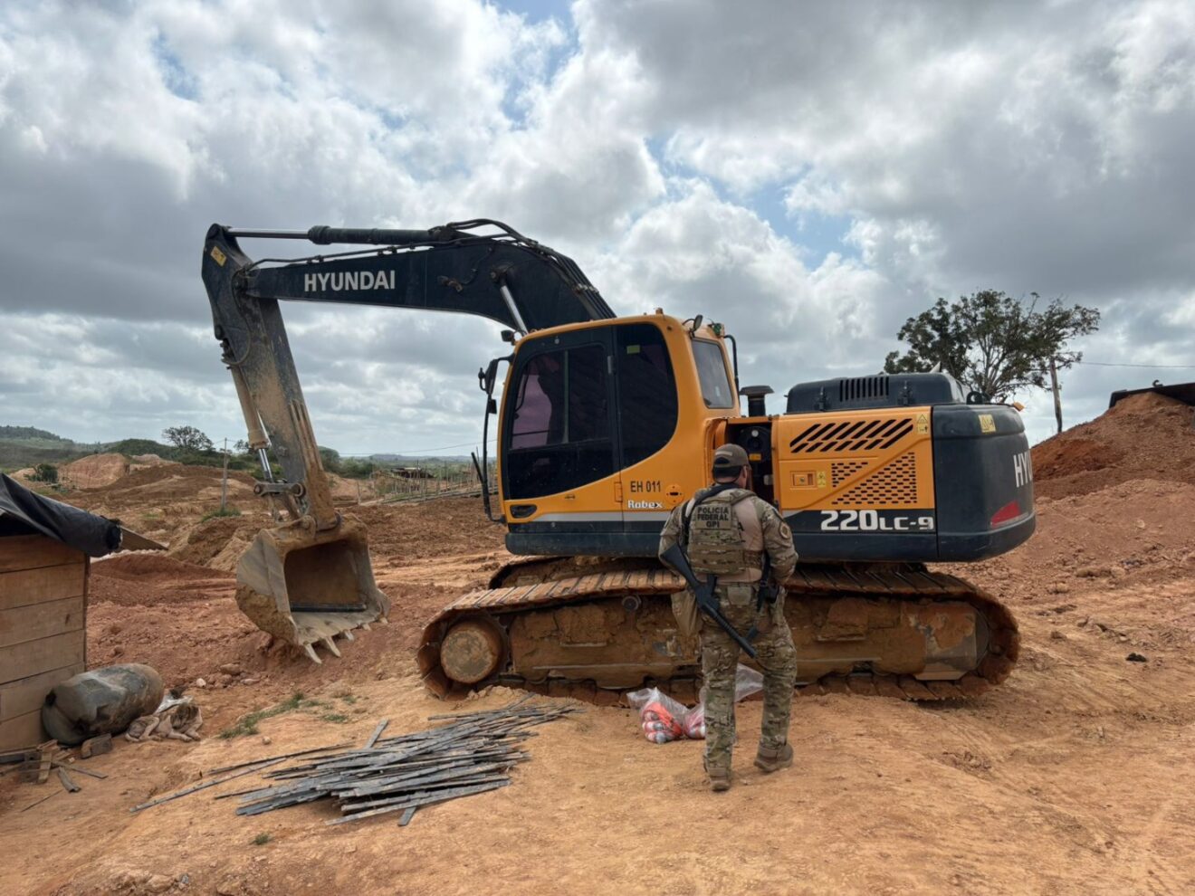 PF realiza operação contra extração ilegal de ouro em Centro Novo do MA