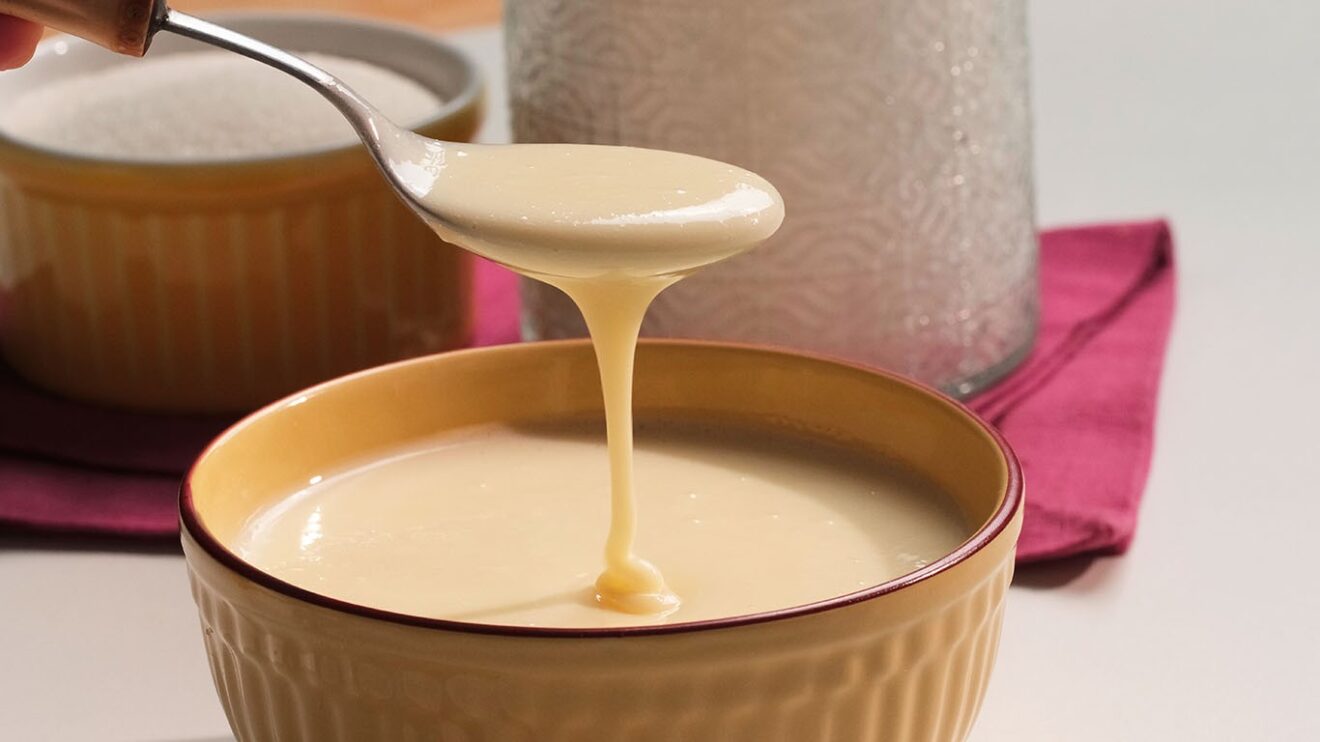 Leite condensado caseiro