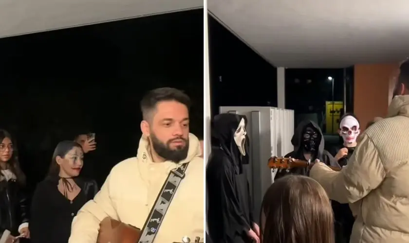 Cristãos evangelizam de porta em porta em Halloween na Suíça: ‘Celebramos a Luz’
