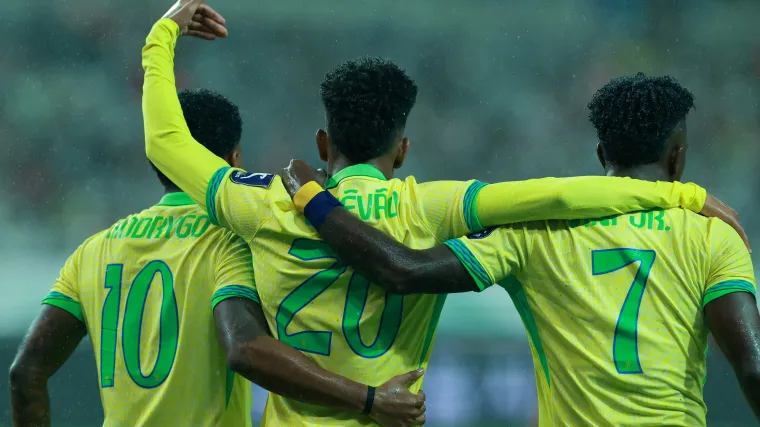 Brasil goleia Coreia do Sul por 5 a 0 em amistoso com show de Estêvão, Rodrygo e Vinícius Júnior