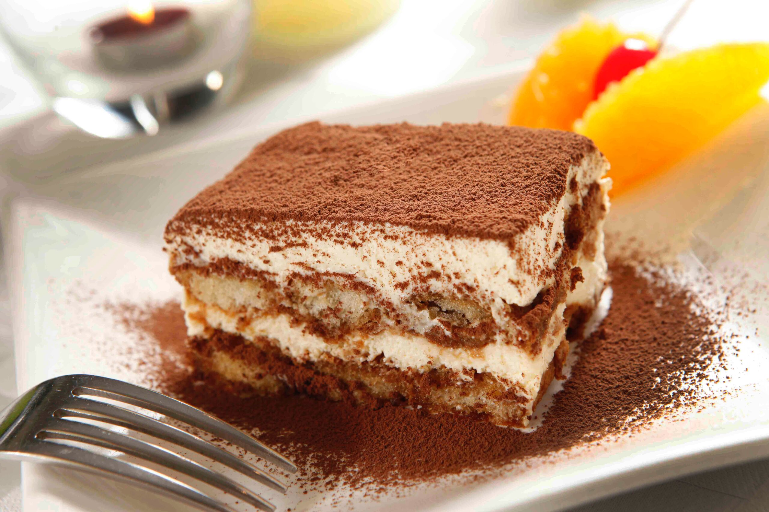 Tiramisu de café e laranja