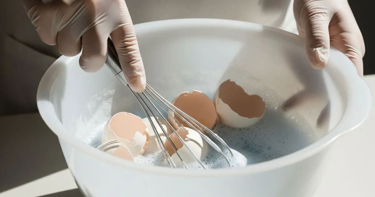 Detergente e casca de ovo: porque essa mistura é recomendada
