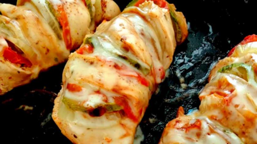 Filé de frango caprese