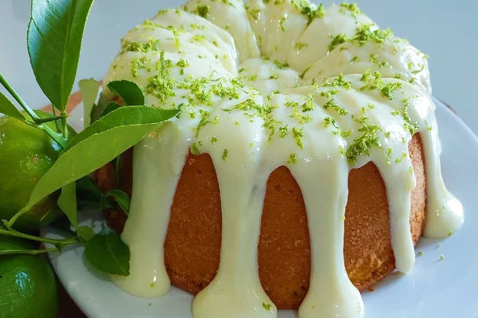 Bolo de limão sem farinha e sem açúcar