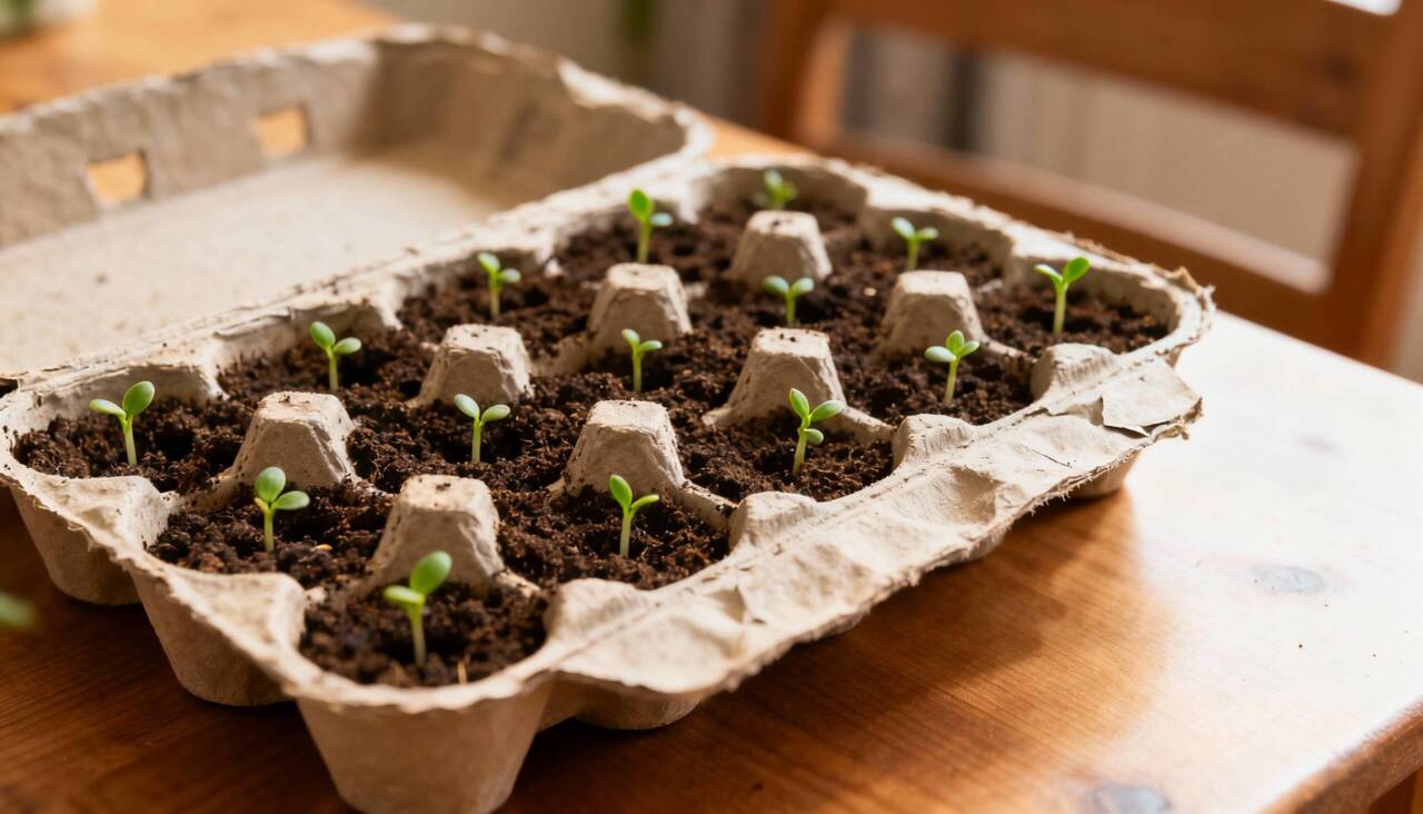 Como reaproveitar a cartela de ovos para jardinagem doméstica