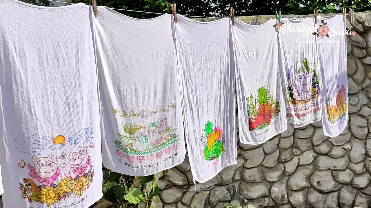 O truque das cozinheiras para deixar o pano de prato branquinho e sem nenhuma mancha