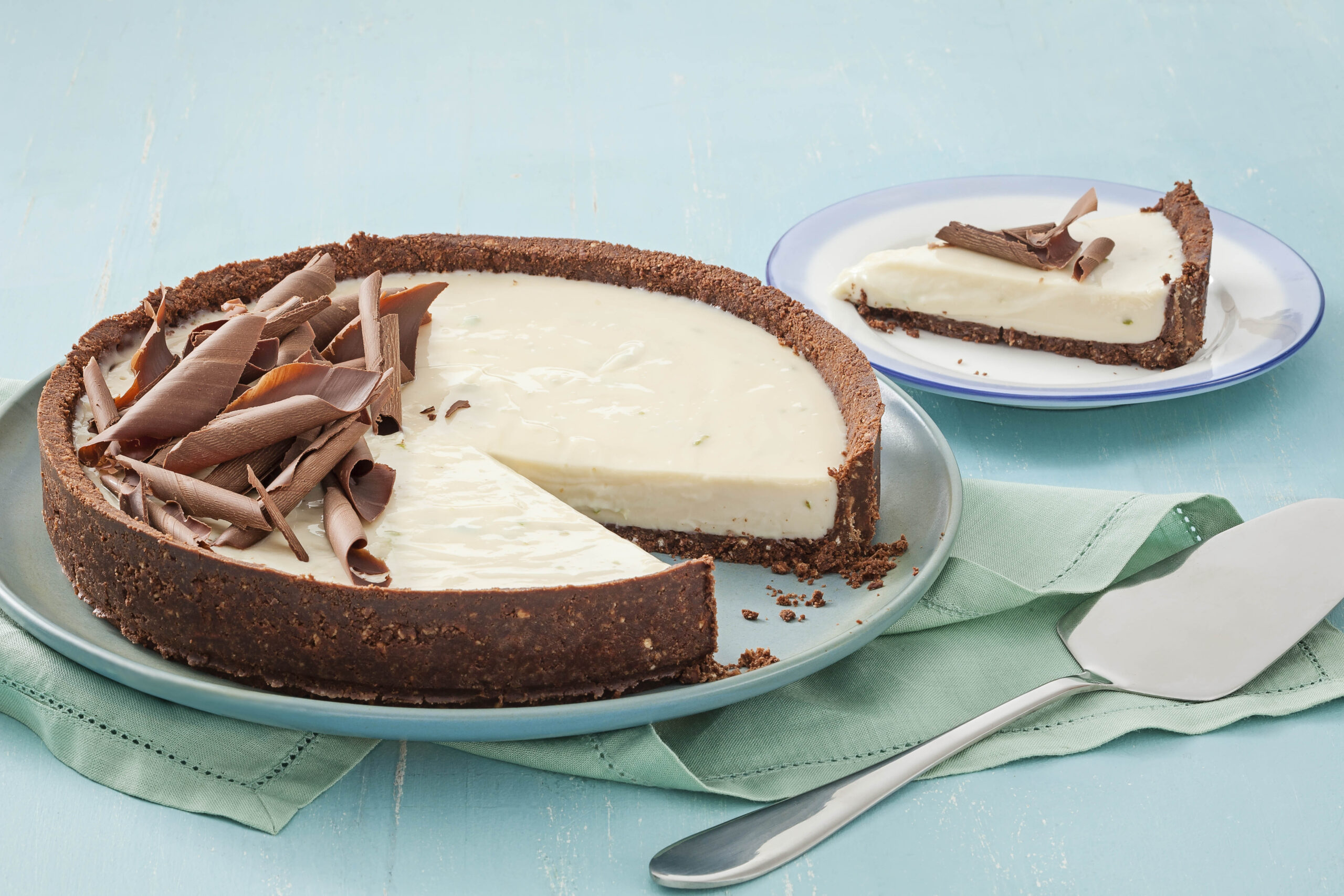 Torta de Limão e Chocolate