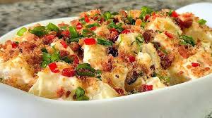 Salada de batata cremosa