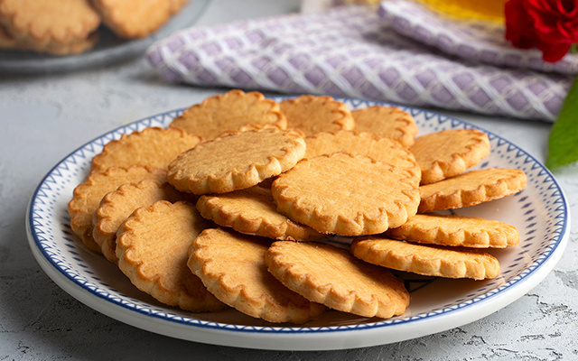 Biscoito doce caseiro