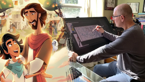 Ex-ilustrador da Disney se converte e usa seu talento para contar a história de Jesus