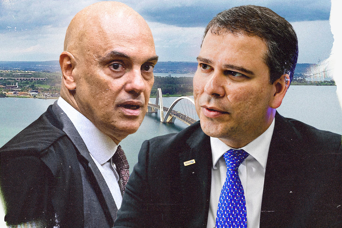 Moraes encontrou presidente do BRB na mansão de Vorcaro