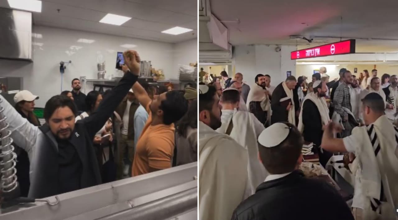 Cristãos e judeus oram nos bunkers em Israel durante escalada militar