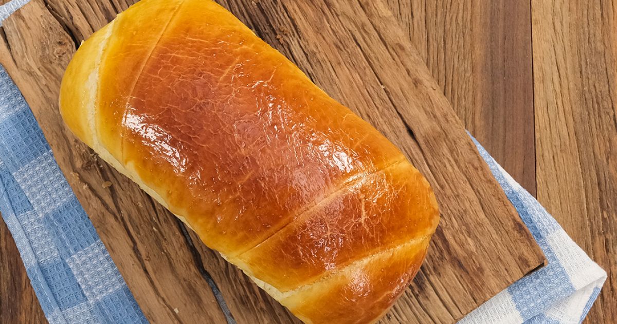 Receita de pão caseiro fofinho