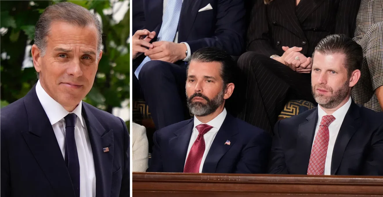 Filho de Biden desafia filhos de Trump para uma luta em jaula