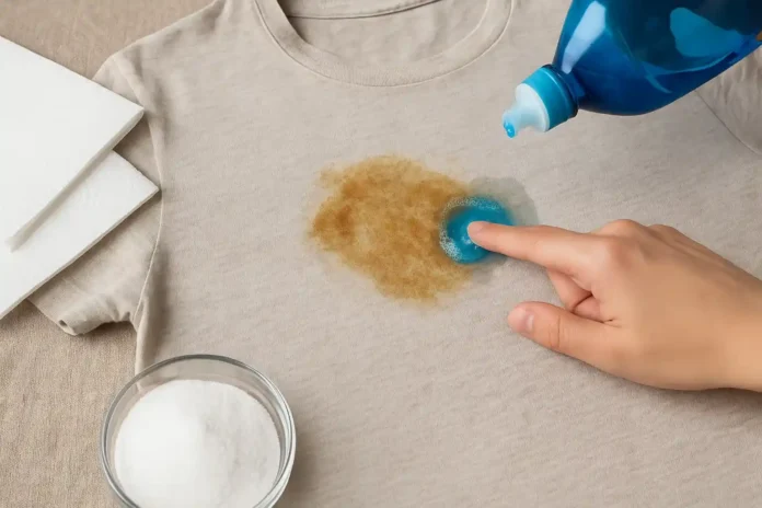 Manchas de gordura na roupa: dicas caseiras e simples que podem salvar as peças
