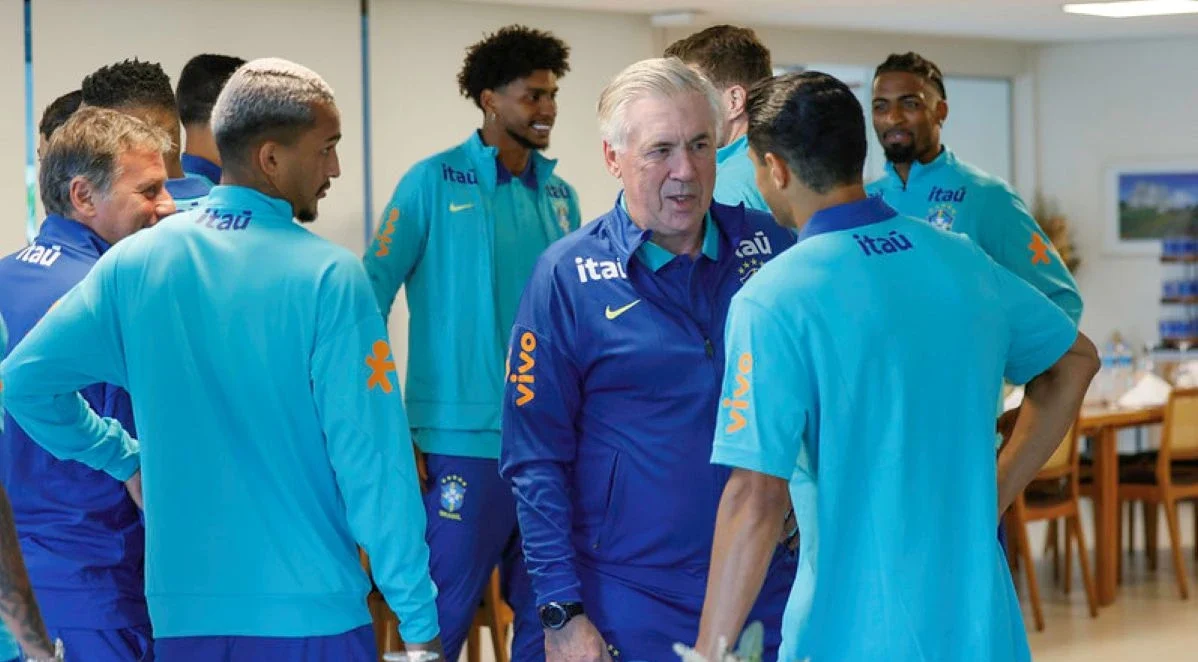 Com maranhense Wesley e Neymar, Seleção Brasileira chega na Granja Comary para preparação à Copa do Mundo