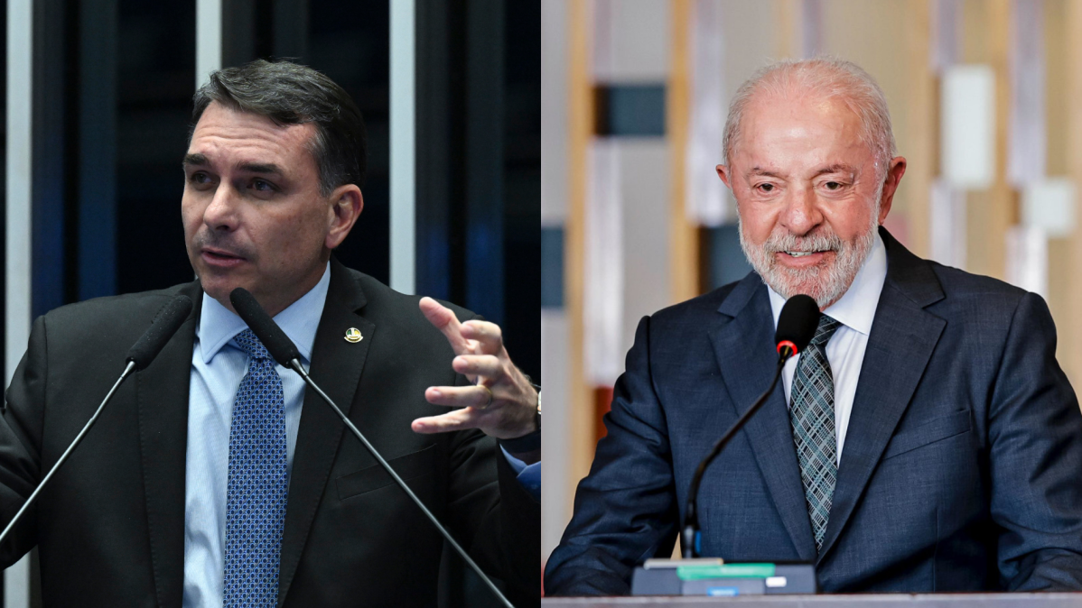 Gerp: no 2º turno, Flávio tem 42%, e Lula, 40%