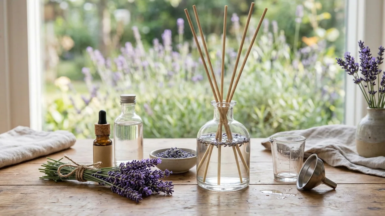 Solução natural para perfumar ambientes