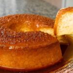 Bolo de tapioca cremoso