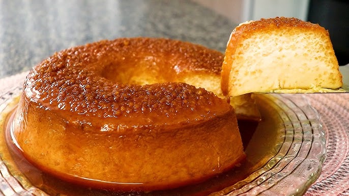 Bolo de tapioca cremoso