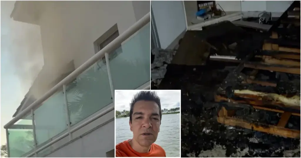 Incêndio atinge casa do cantor gospel Regis Danese em MG: ‘Queimou tudo’