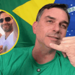 Flávio diz que foto com Sicário foi feita com IA: ‘Mindinho de 20 cm’