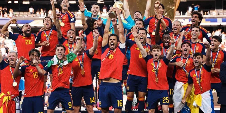 Espanha entra para grupo de bicampeões da Copa do Mundo