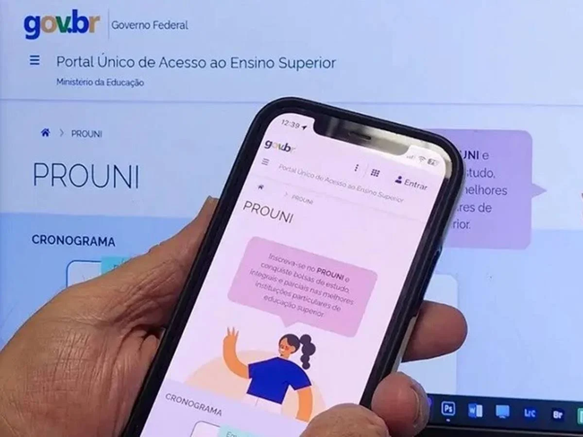 Inscrições para o Prouni do 2º semestre começam nesta terça-feira (07)