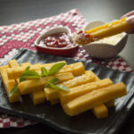 Polenta crocante na Air Fryer