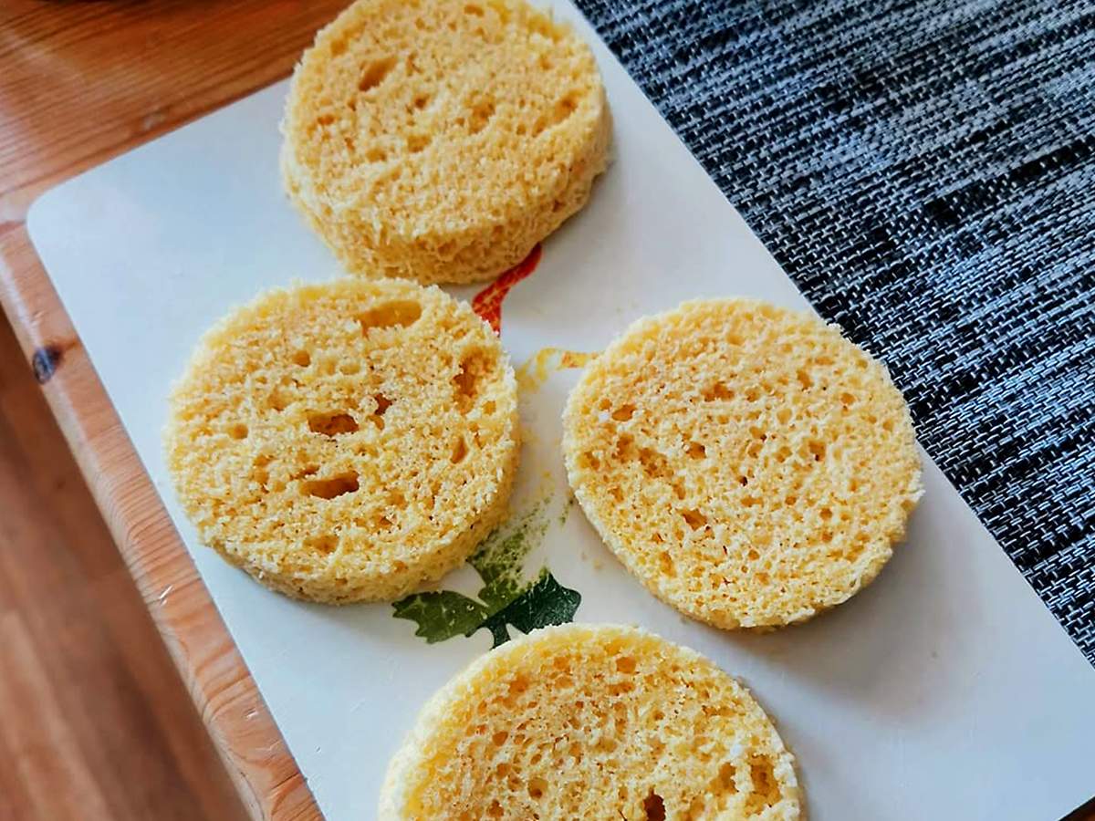 Pão de micro-ondas
