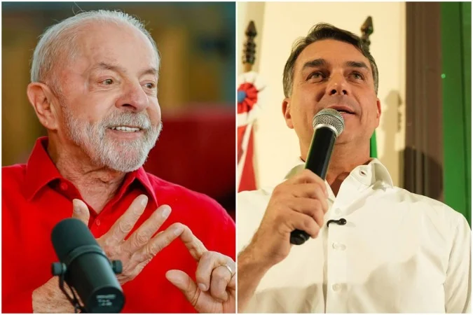 BTG/Nexus: No 2º turno, Lula e Flávio estão em empate técnico