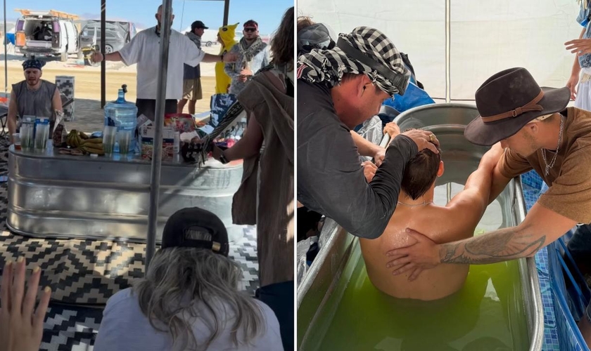 Evangelistas são expulsos de festival nos EUA após batizarem participantes