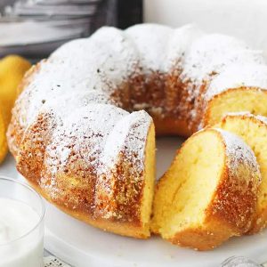 Bolo de iogurte de liquidificador