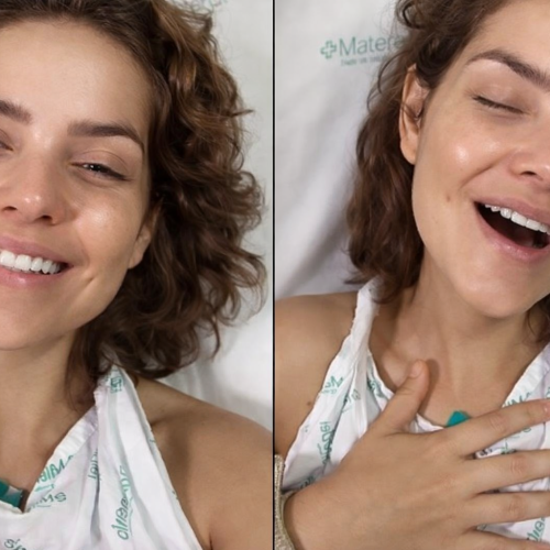 Camila Campos louva em hospital após cirurgia: “Quem começou a obra é fiel pra terminar”