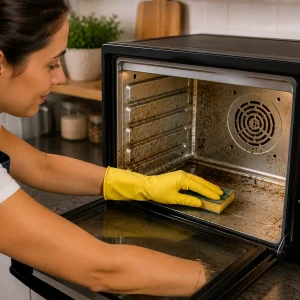Como limpar forno elétrico com segurança