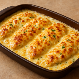 Frango cremoso de forno