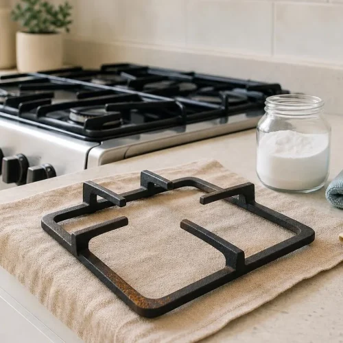 Ferrugem no fogão ou forno: como remover sem danificar