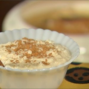 Arroz-doce na panela de pressão