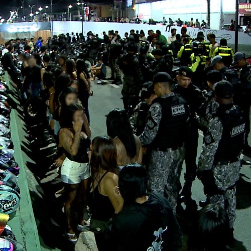 Operação apreende mais de 100 motos e interrompe 'rolezinho' em São Luís