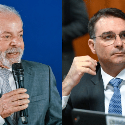 Atlas 2º turno: Flávio Bolsonaro sobe e empata com Lula
