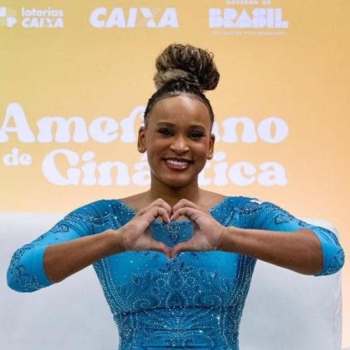 Rebeca Andrade conquista medalha de ouro no salto no Pan-Americano