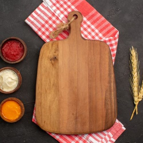 Dica para higienizar a tábua de cortar carne de madeira